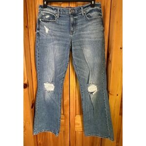VTG Lucky Legend Jeans Easy Rider Mid Rise Boot Y2K Distressed Sz 12/31